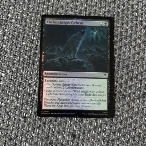 Ehrfürchtiges geheul magic - ehrfürchtiges,
