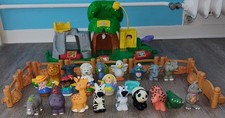 Little People Fisher Price Zoo Talkers interaktiv mit XXL Zubehör extra Figuren