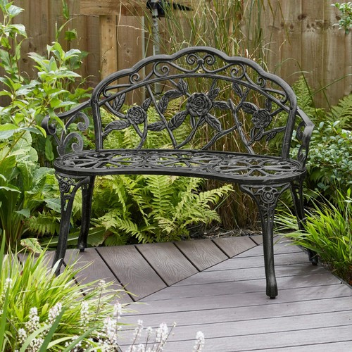 Aluminiumguss gartenbank - aluminiumguss,