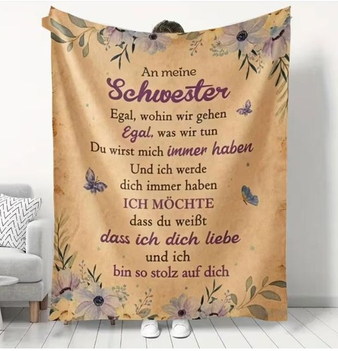 Kuscheldecke meine - kuscheldecke, "an