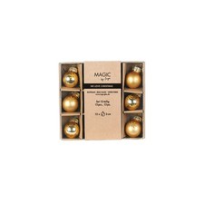 12 Weihnachtskugeln Glas 2cm