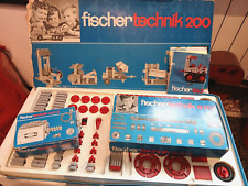 3 Boxen Fischer Technik 200 + MOT 3 + E-M 2 Mechaniker Vintage Spiel