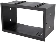 Auto Radio Blende Doppel DIN Einbauschacht für VW Golf 4 Polo T4 Peugeot Volvo