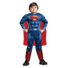 Superman Kostüm Jungen Faschingskostüm Karneval Superhelden Verkleidung Kinder
