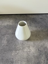 Fürstenberg Design Vase weiß Kleine Vase 11,5 cm hoch