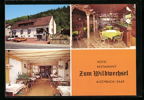 Ansichtskarte alschbach saar - alschbach, /saar