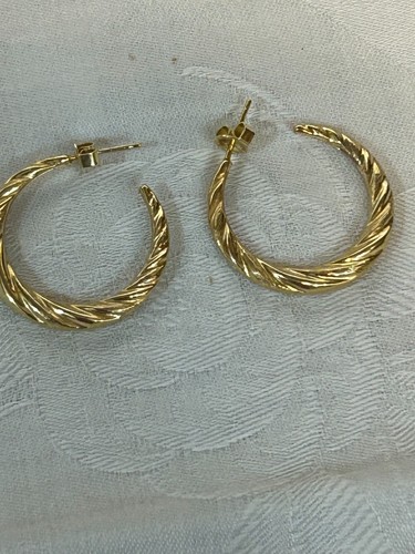 Ohrringe creolen gold 585 - gold,