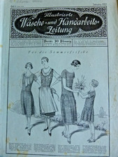 altes Modeheft Modenzeitung v