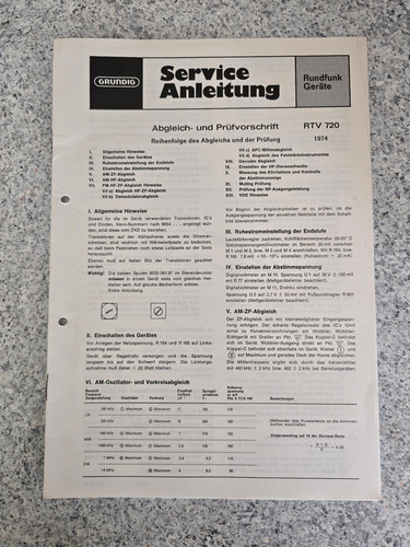 Original grundig service - original,