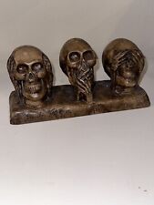 Three Wise Monkeys Resin