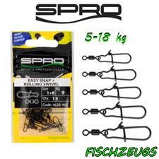 Spro Easy Snap Rolling Swivel