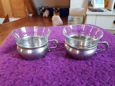 Zwei schöne teegläser mit - teegläser,