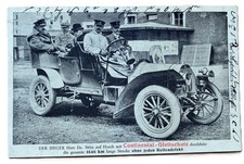 Postkarte HORCH Auto Union Zwickau, Oldtimer Auto, August Horch 1907 Continental