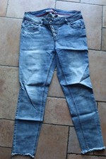 blaue Jeans von Buena Vista _ Gr. L __ Malibu 7/8