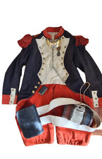 Antike Uniform der