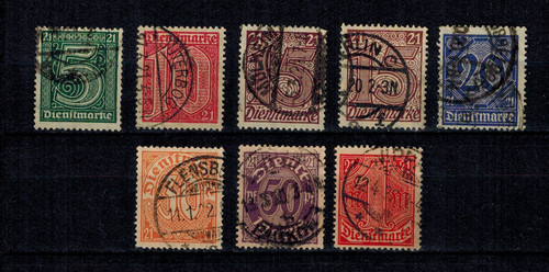 Dienstmarken 22 - dr,