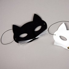 Maske Katze mit Schnurrhaaren