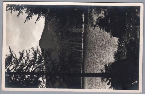 Großer arbersee mit - ak, arber