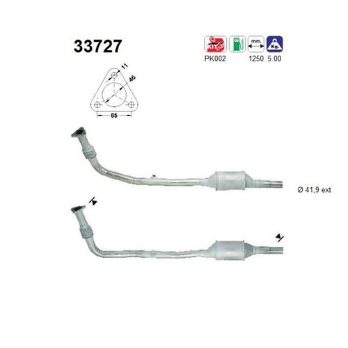 33727 katalysator für vw - 33727,
