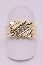 Brillantring 14 Karat Brillantschmuck Goldschmuck Gelbgold Damen Ring Nr.282♦️