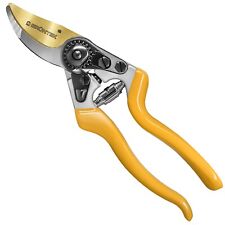 GRÜNTEK Premium Bypass-Gartenschere Z-25 215mm, geschmiedet, TITAN-beschichtet