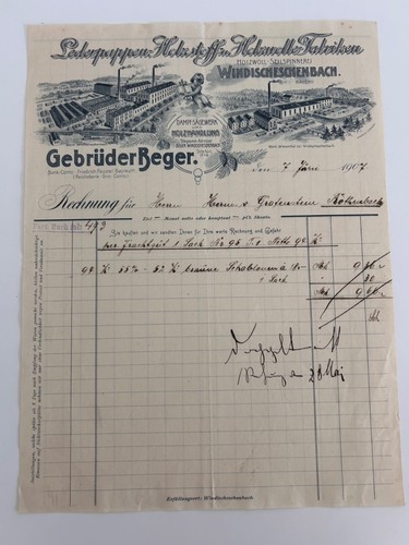 Briefkopf rechnung 1907 - briefkopf/,