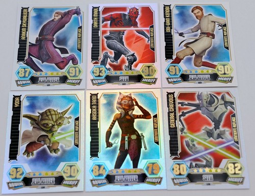 Force attax clone wars - attax, serie