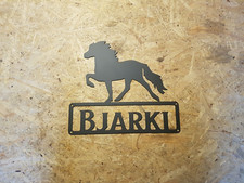 Isländer Namensschild mit