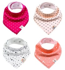 4x Dreieckstücher Baby