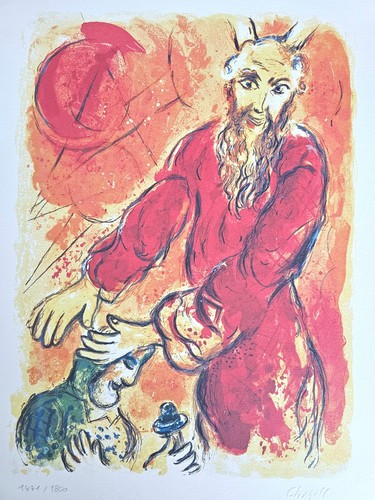 Marc chagall exodus m456 - exodus, 1984