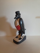 Old Crow Whiskey-dekanter. Keramik Coloriert