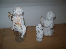 Konvolut Engel Figuren Skulpturen .KEIN Kunststoff ! Terrakotta !