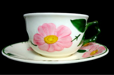 Jumbotasse mit Unterteller Villeroy & Boch Wildrose bitte lesen