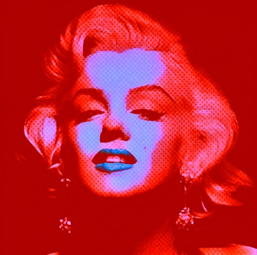 Popart marilyn monroe - monroe, ultra