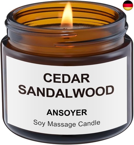 Massagekerze basis soja - -,