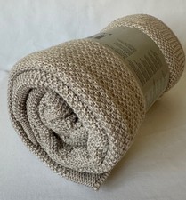 Strick Plaid Kuscheldecke