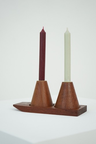 Teak kerzenständer candle - teak,