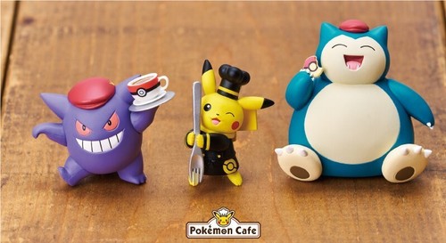 Pokemon cafe puttito figure - cafe,