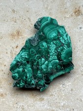 Malachit Scheibe Mineral Heilstein Kristall Edelstein