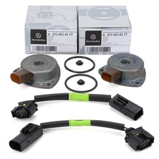 2x ORIGINAL Mercedes-Benz Zentralmagnet Nockenwelle + Öl-Stop-Adapterkabel M271