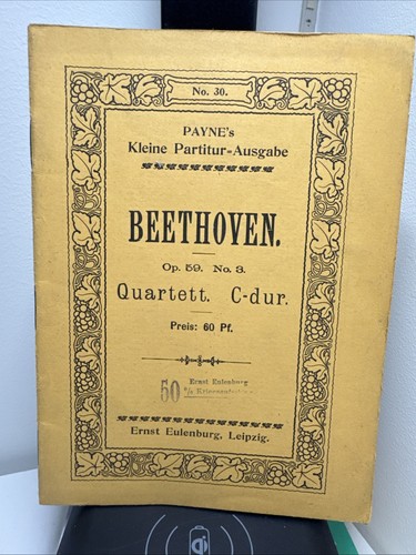 Beethoven quartett c dur - ~, c-dur