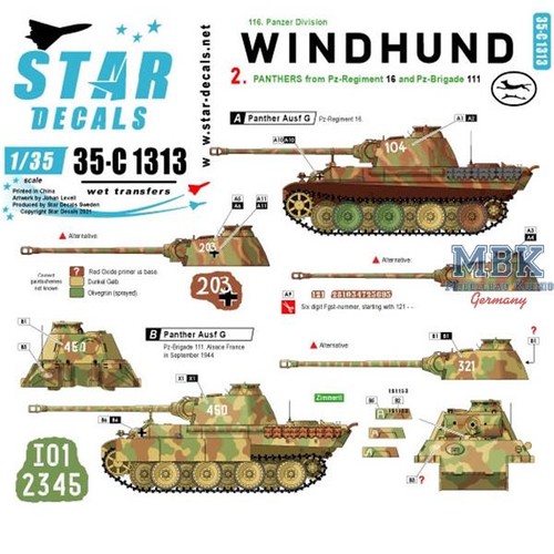 Star decals star35c1313 - star,