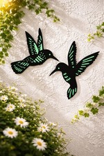 Wanddeko kolibri 2er set - "kolibri", 2er-set