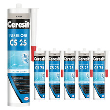 Sanitärsilikon Ceresit CS25 -