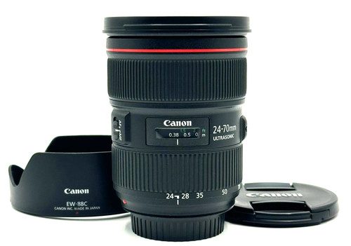 Near mint canon 24 70mm - canon, 24-70mm