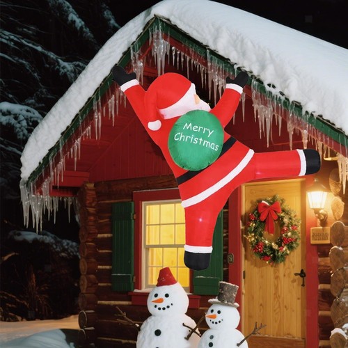 Aufblasbarer weihnachtsmann - aufblasbarer,