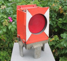 Alte Antike DDR Laterne Signallampe Zugschlussleuchte Deutsche Reichsbahn AKA