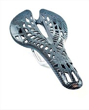 Fahrradsitz Fahrradsattel ULTRALEICHT Sportsattel Carbon Look Fahrrad Bike Satte