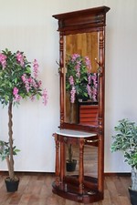 Nr.1796f Garderobe  Nussbaum Vollholz