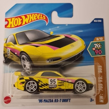 Hot Wheels ´96 MAZDA RX-7 Drift 163/250-2025 HYY95 Hot Wheels ´70s VS. ´90s